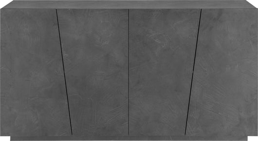 Madia credenza piccola, 4 ante Ardesia, ZTCVG26280458