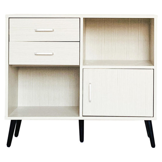 Madia Phoenix 80x30x70 Bianco Legno