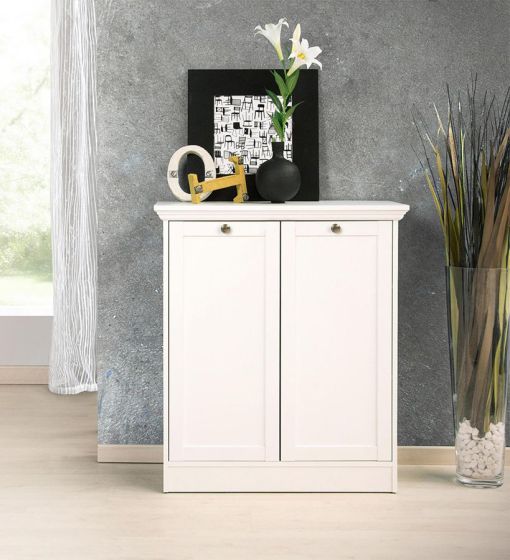 Madia, credenza con 2 ante Bianca, ZFRMADLAND2