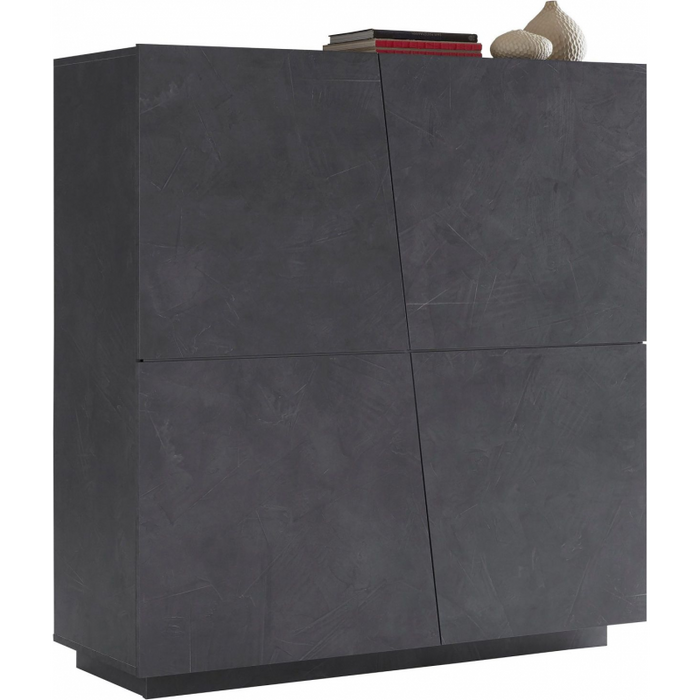 Madia Vega – 4 ante – 120x126x43 - Ardesia