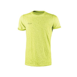 Maglietta T-Shirt Yellow L Pz 3 Fluo Upower