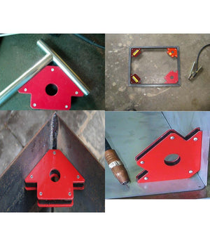 Magnete Magnetico Frecce Saldatore Saldatura Angolazioni 45° 90° 135° 50lb 22kg         