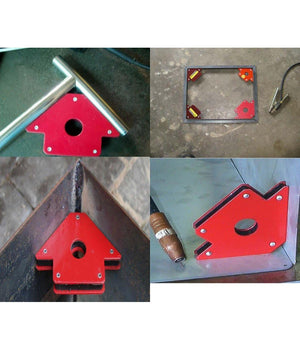 Magnete Magnetico Frecce Saldatore Saldatura Angolazioni 45° 90° 135° 75 Lb 33kg         