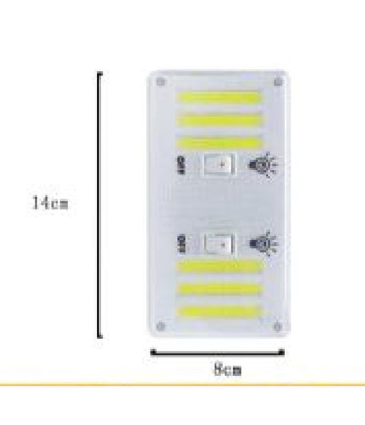 Magnetic Cob Light Armadietto Emergenza Ricaricabile 9w 60 Led Cordless Tx-9631         