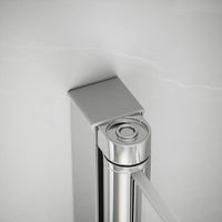 Parete sopravasca a libro 120 cm vetro trasparente | Magnolia