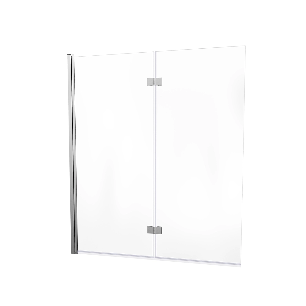 Parete sopravasca a libro 120 cm vetro trasparente | Magnolia