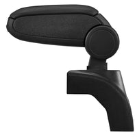 [pro.tec] Bracciolo centrale - Poggiabraccio con vano portaoggetti - imbottito - in similpelle - nero - Volkswagen Golf