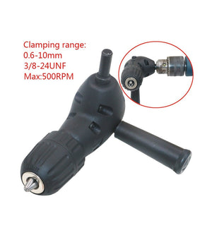 Mandrino Angolare 90° Accessorio Per Trapano A Cremagliera 0,6 - 10 Mm         