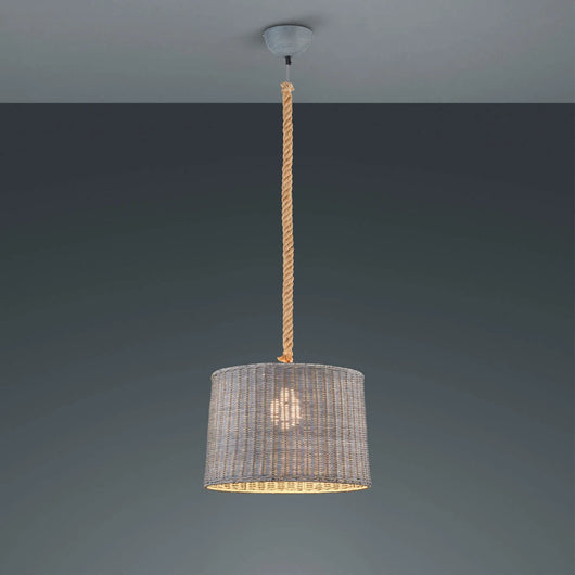 LÚZETE - MANDY SOFFITTO LAMPADA RATTAN CORDA