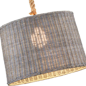 LÚZETE - MANDY SOFFITTO LAMPADA RATTAN CORDA