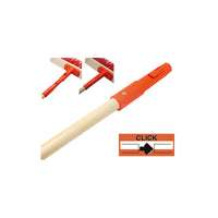 Manico Brixo Ergo Click altezza 140 mm con chiusura a scatto – design ergonomico