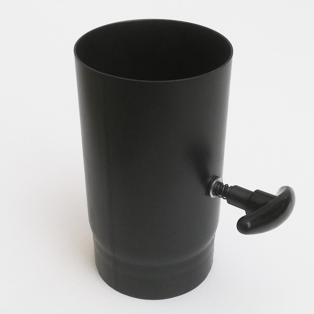 Manicotto con valvola da 120mm per stufa a legna