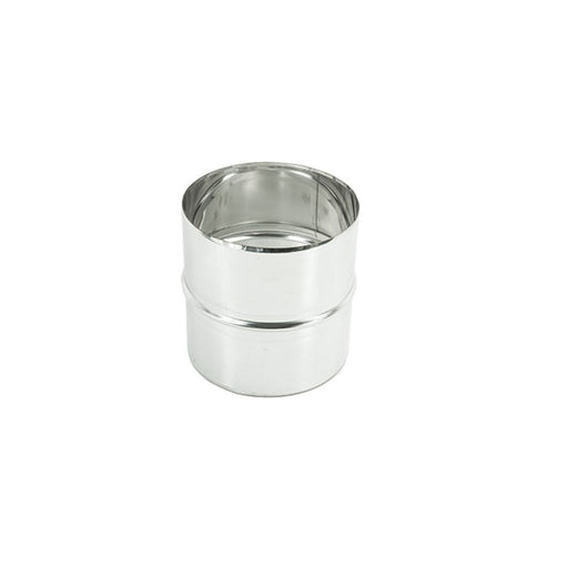 Manicotto giunzione da 160mm raccordo mm inox per unire tubo flessibile a tubo flessibile