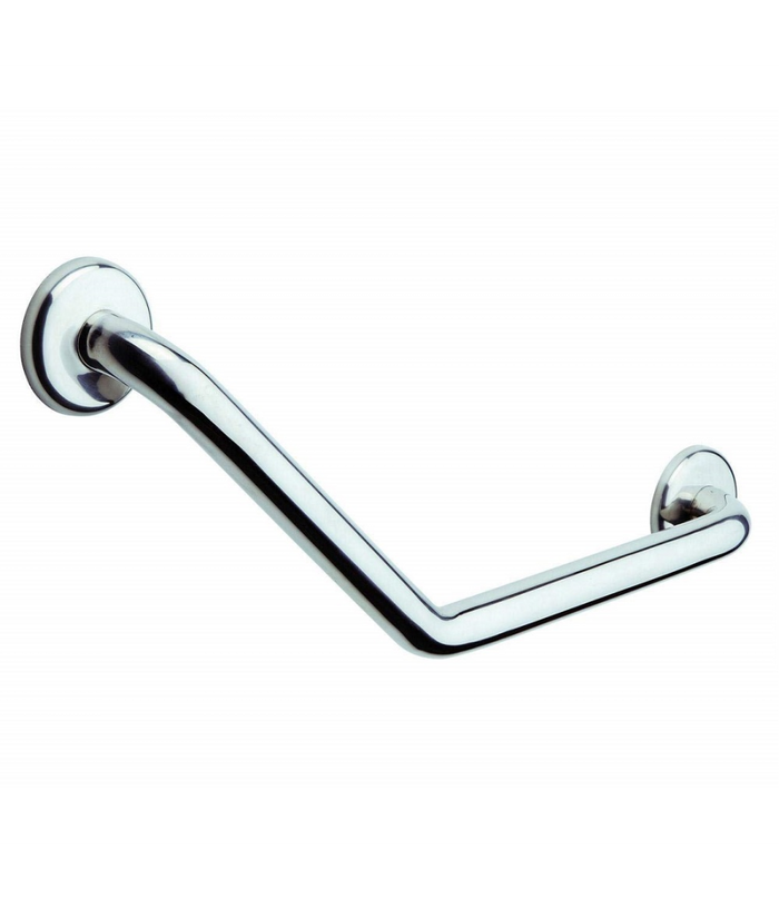 Maniglia Angolare Per Vasca Maniglione Acciaio Barra Appoggio Bagno Doccia Anziani         