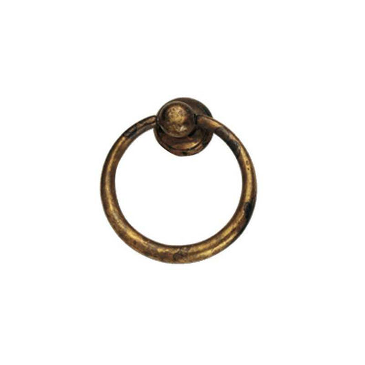 Maniglia Ciondolo Ottone Antico 23X28 2622 Ms