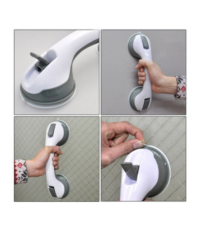 Maniglia Di Sicurezza Bagno Con Attacco A Ventosa 26 Cm Per Anziani Disabili         