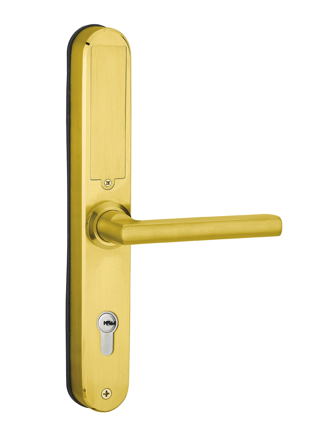 Maniglia Elettronica per Hotel, Smart Lock Multi - Interasse 85mm Finitura oro - INTELOCK