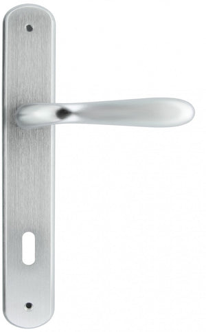 MANIGLIA GOCCIA Q 8/90 ART.1126 CROMO SATINATO