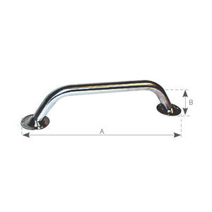 MANIGLIA INOX MM.500