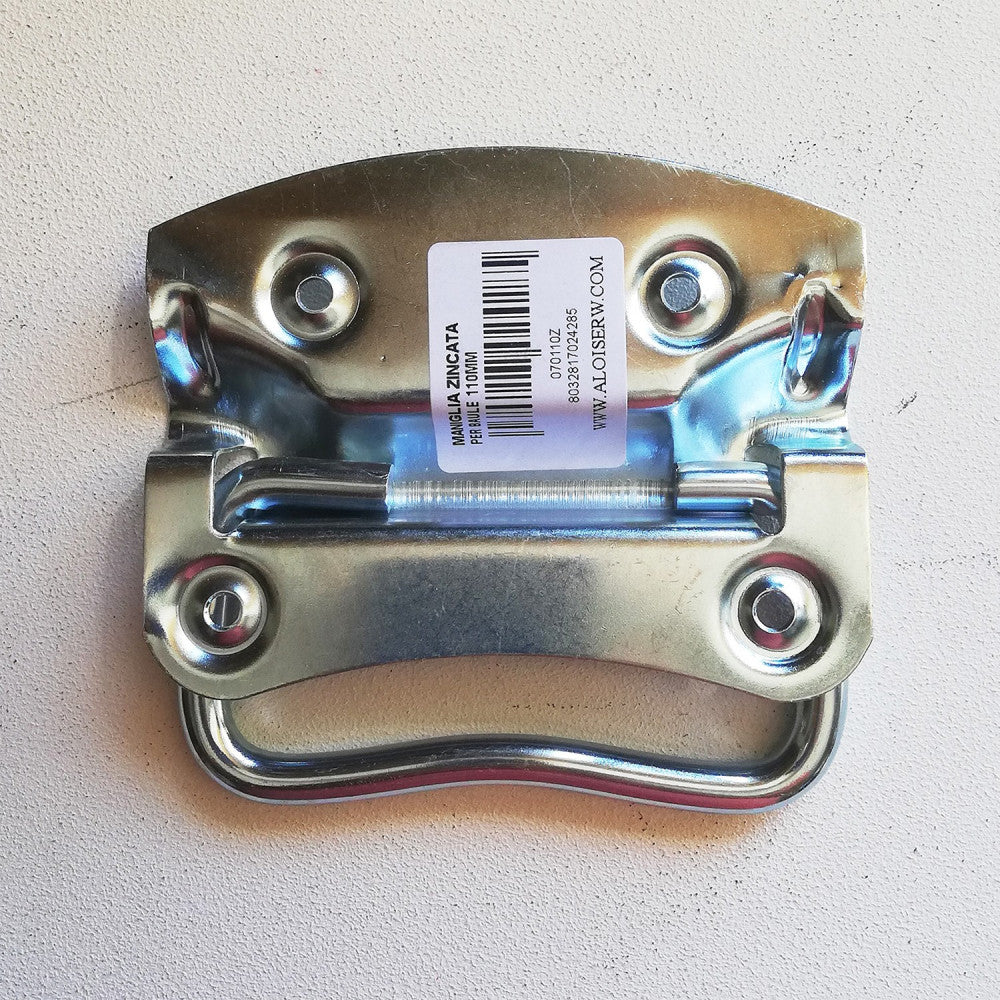 Maniglia in acciaio zincato per baule, scegli se  90mm