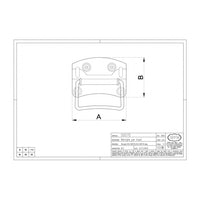 Maniglia in acciaio zincato per baule, scegli se  110mm