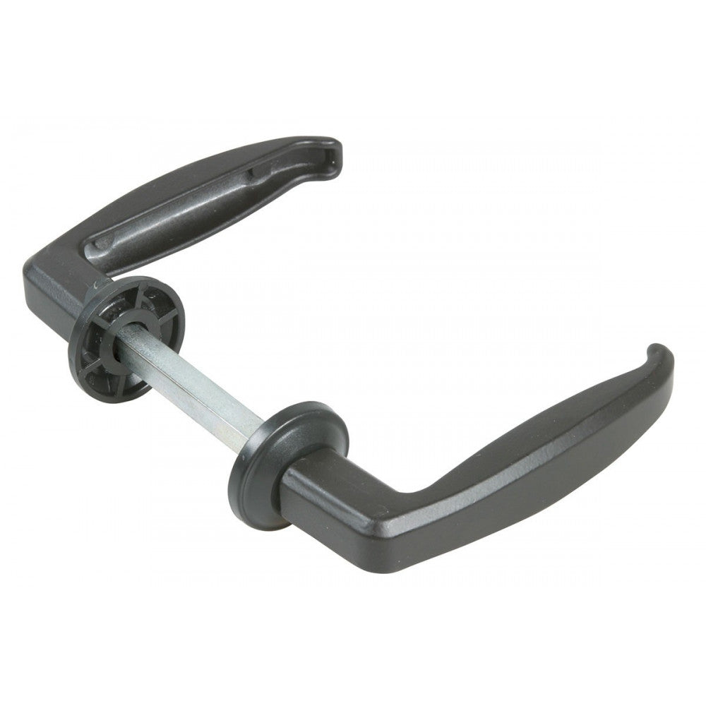 Maniglia per cancello colore nero con grano