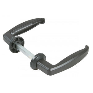 Maniglia per cancello colore nero con grano