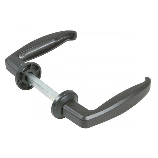 Maniglia per cancello colore nero con grano