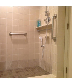 Maniglione Sicurezza Bagno Maniglia Doccia Supporto Anziani Disabili 50 Cm         