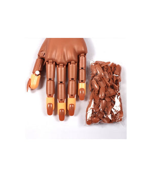 Mano Finta Per Pratica Nail Art Estetista Supporto Tavolo Unghie Finte Gel Tips         