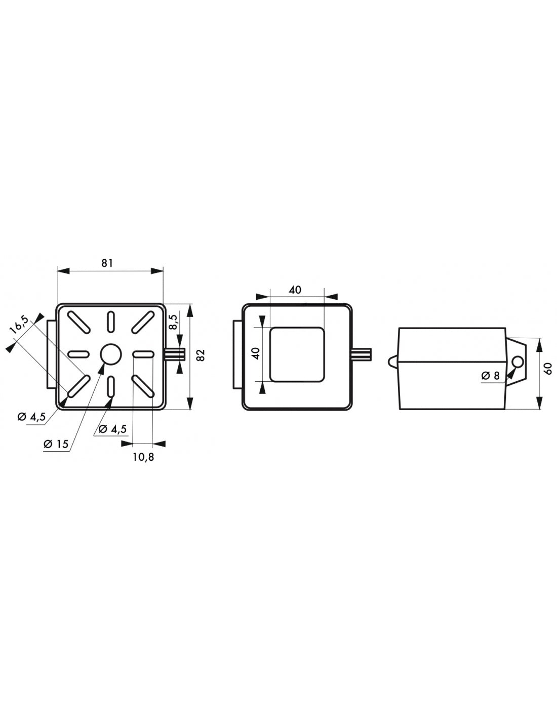Blocco di sicurezza per Manopola quadrata, Lockout Tagout LOTO - THIRARD