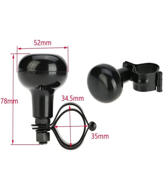 Manopola Volante Pomello Impugnatura Dello Sterzo Sfera Per Auto Trattore Barca         