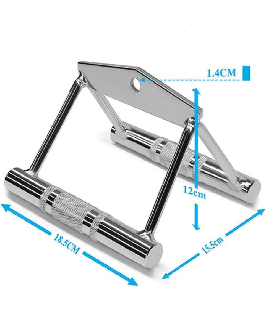 Manopole Per Fitness Maniglia A Canottaggio Attacco Per Cavo Palestra Esercizio         
