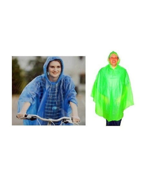 Mantella Antipioggia Poncho Impermeabile Taglia Unica Per Moto Bici Pioggia         