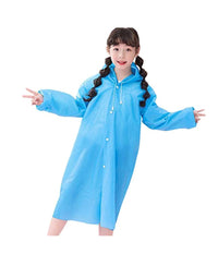 Mantella Impermeabile Con Cappuccio Anti Pioggia Bambini Poncho Vari Colori Moda         