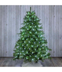 Mantello Rete Minilucciole Per Albero Di Natale 320 Luci Led Bianco Freddo         