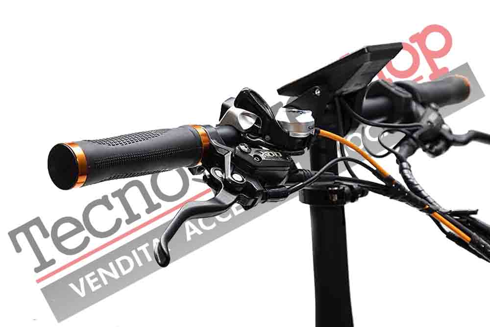 Bici Bicicletta Elettrica E-bike Pieghevole RKS Urban Bike RSIV-Pro 250W 48V Batteria Litio Shimano-Nero