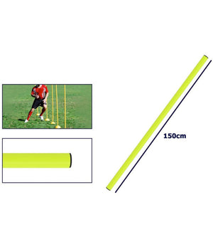 Marcatori Per Allenamento Altezza 150 Cm Calcio Barra Ostacoli Slalom Fluo         