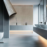 Rotolo da 3,6mq Rivestimento AUTOADESIVO in SXP thermo/acustico MARMO LUCIDO HI-RES 1200x3000x2,5mm HYDRO. Col. 6203