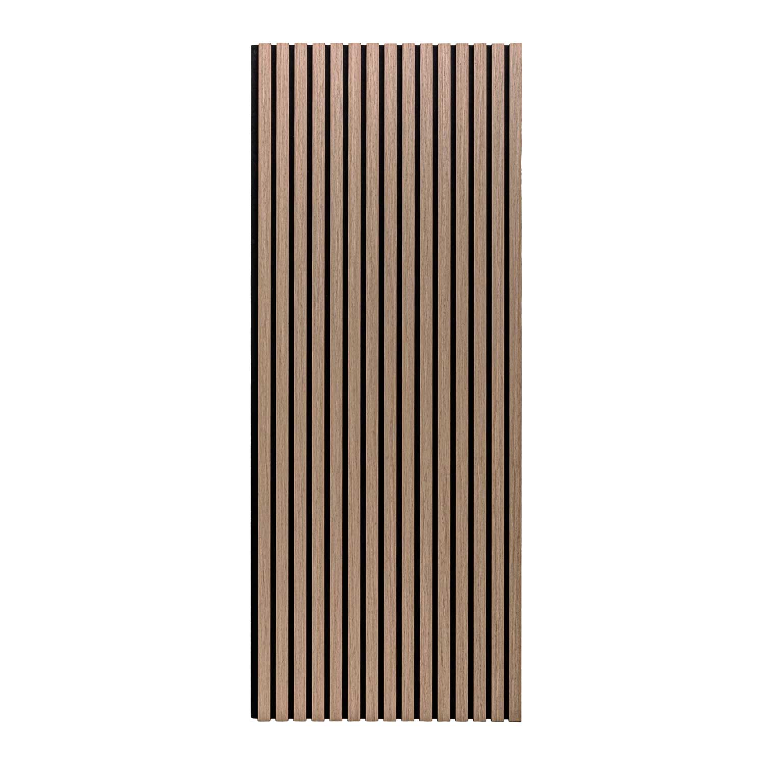 Mozart - Set di 2 pannelli fonoassorbenti decorativi in legno 235x60 cm, marrone chiaro