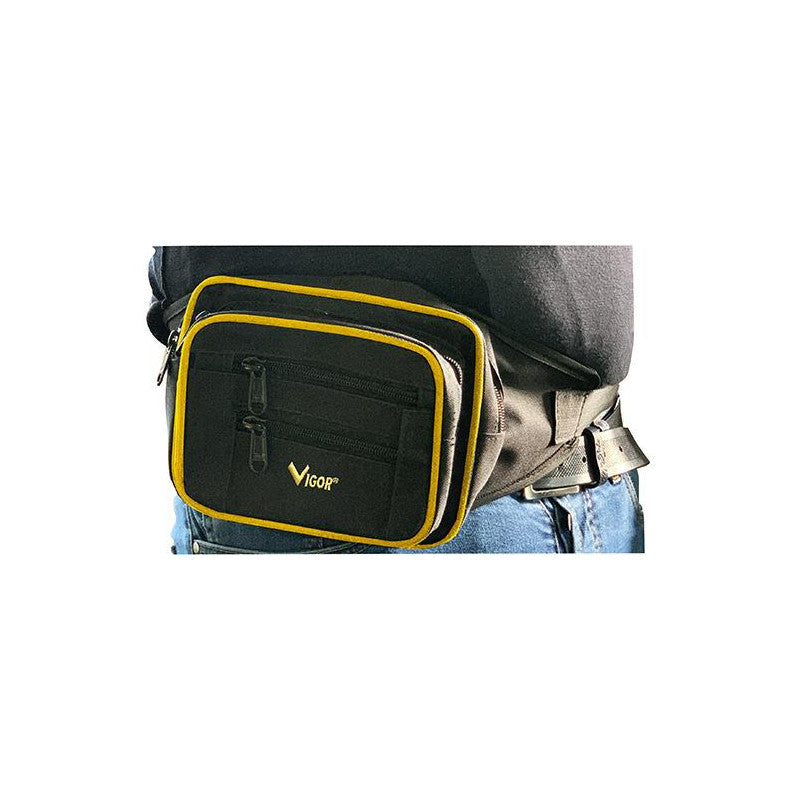 Marsupio sportivi Vigor, mod. kanga 4 tasche, 20x10x15h