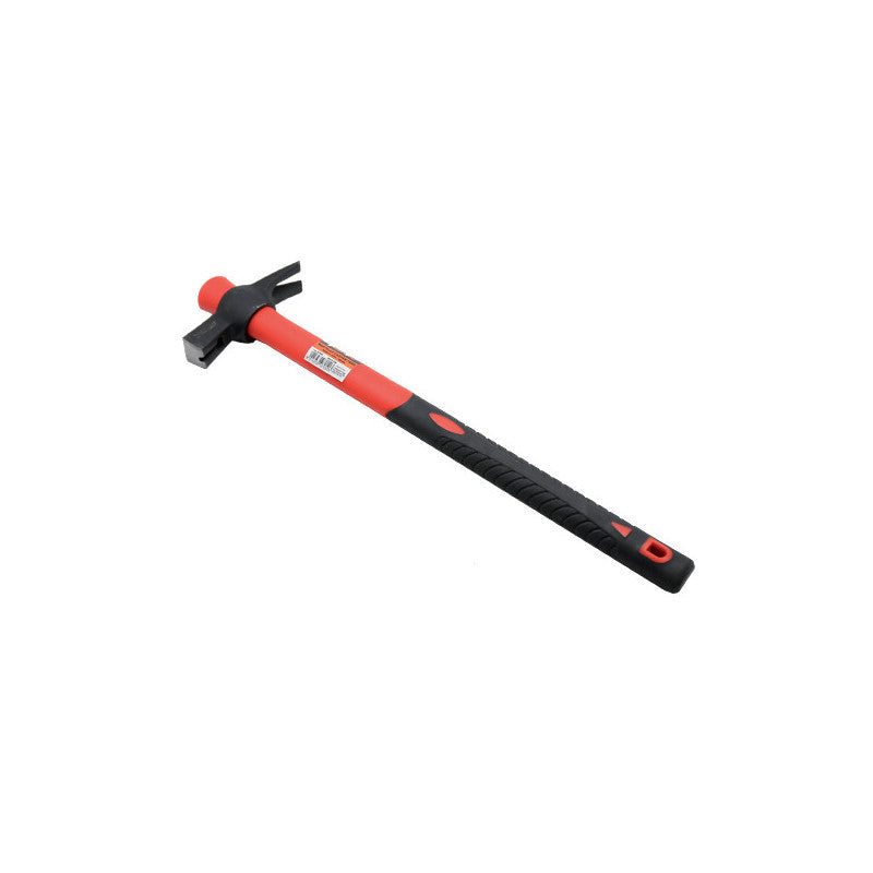 Martello carpentiere Brixo 300g – Manico in fibra antiscivolo, Testa in acciaio