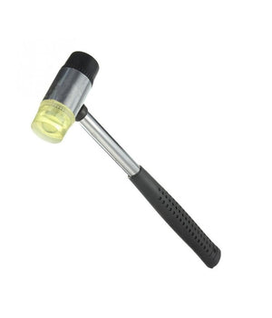 Martello Mazzuolo Con Testa In Gomma E Manico Ergonomico In Fibra E Vetro Fiber         