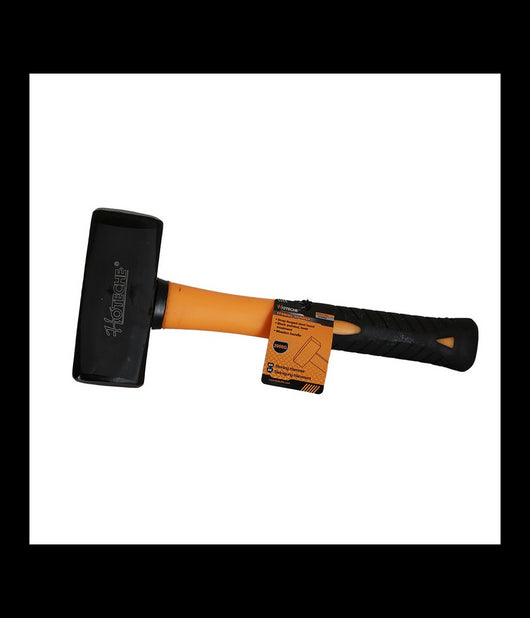 Martello Mazzuolo Di Tipo Pesante Mazzola In Fibra 2kg Con Manico Antiscivolo         