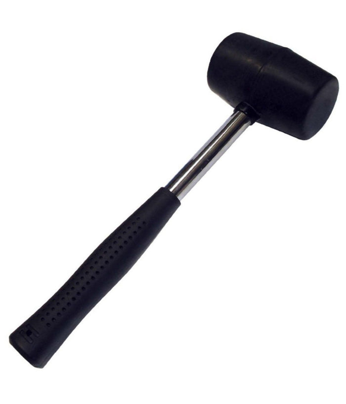 Martello Mazzuolo Mazza Con Testa In Gomma E Manico Ergonomico In Fibra Da 450gr         