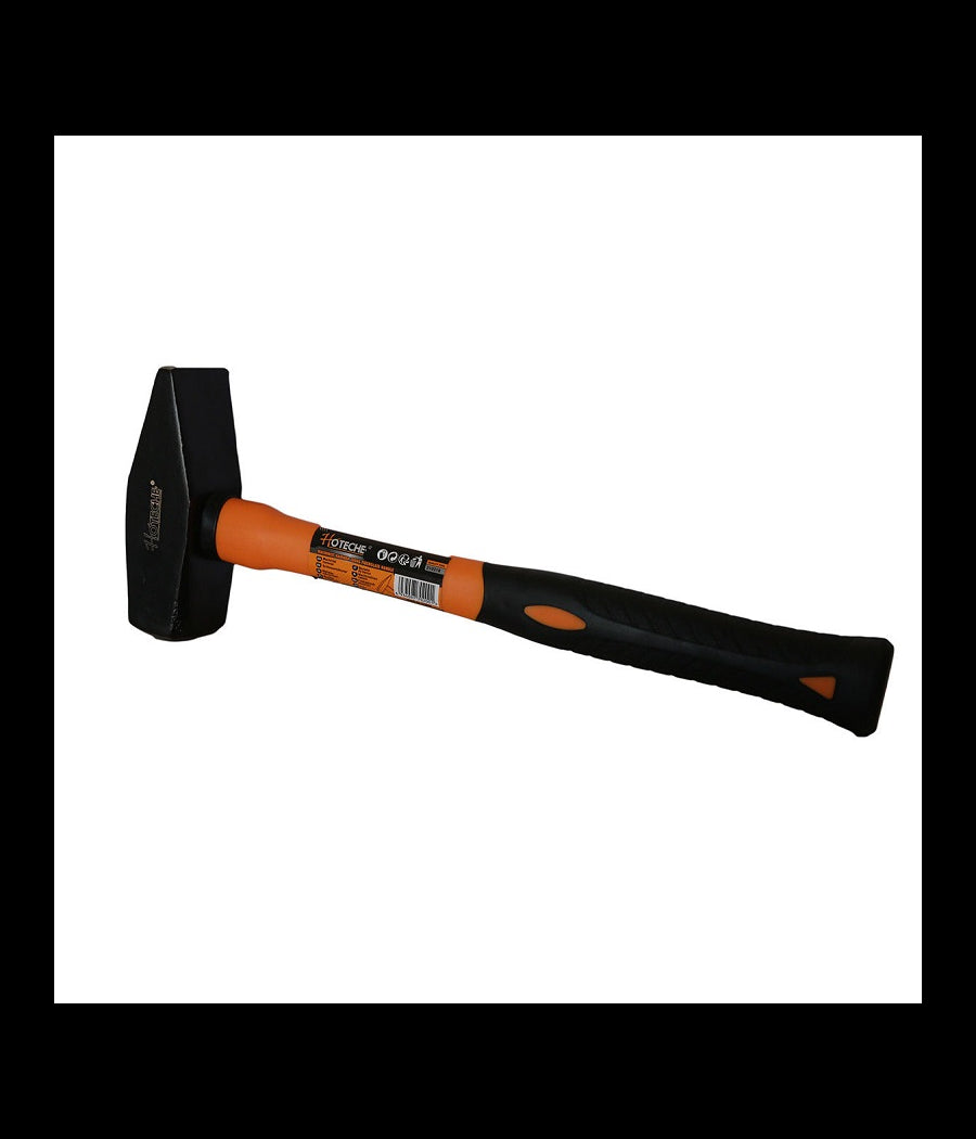 Martello Pesante Mazzuolo Professionale In Fibra Tipo Tedesco 2000g Hoteche 40cm         