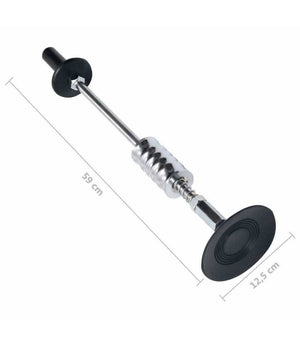 Martello Scorrevole Con Ventosa Molla A Pressione 59 Cm In Acciaio Al Carbonio         