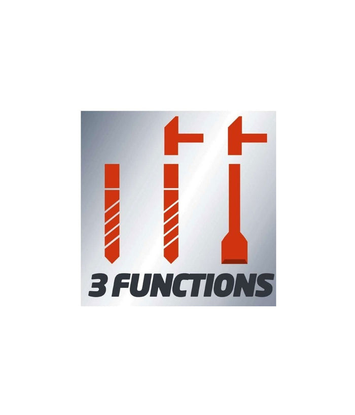 Martello Tassellatore Einhell Tc-rh 900 Motore 900 W 3 Funzioni Valigetta         