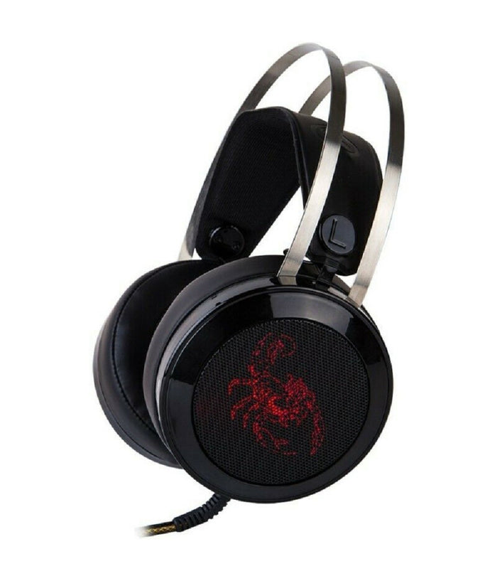 Marvo Hg9019 Cuffie Gaming Scorpion Usb Auricolare Con Microfono Pc Ps4 Xbox Cuffia         