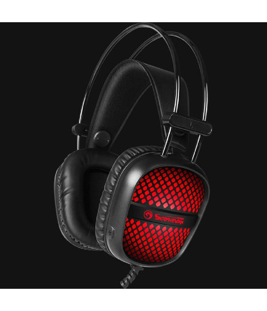 Marvo Scorpion Hg8941 Cuffie Gaming Usb Pc Auricolare Microfono Retroilluminata         